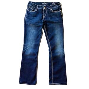 SILVER JEANS Suki Mid Slim Boot 30x30